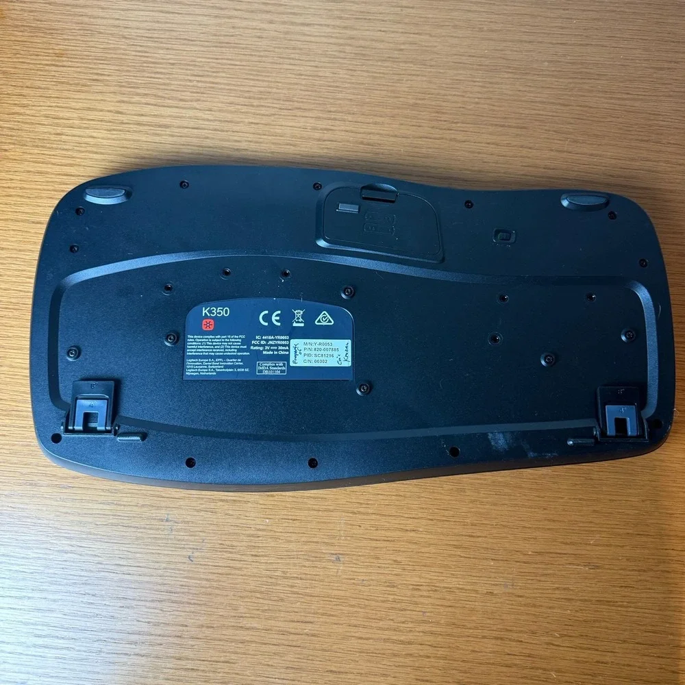 Logitech K350 Comfort Wave Wireless Keyboard NO USB Dongle